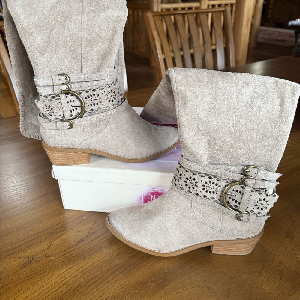 Suede Over Knee Boots